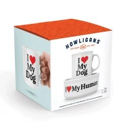 IsAlbi I Love My Dog Mug & Dog Bowl Set
