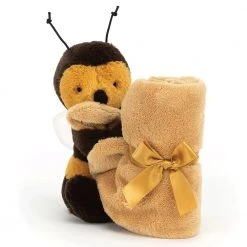 IsAlbi Baby Shower Gifts Jellycat Bashful Bee Soother