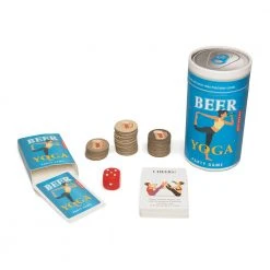 IsAlbi Kikkerland Beer Yoga Set Beer Gifts