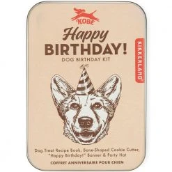 IsAlbi Novelty Dog Birthday Kit In A Tin
