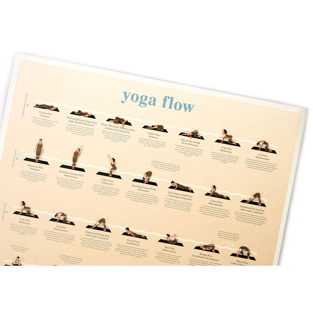 IsAlbi Sports And Outdoors Calm Club Yoga Flow Poster 4 IsAlbi Sports And Outdoors Calm Club Yoga Flow Poster