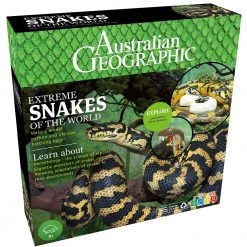 UGames Extreme Snakes Of The World | Australian Geographic Science STEM Toys