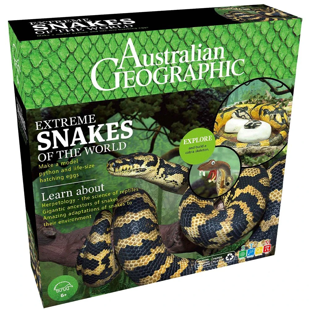 UGames Extreme Snakes Of The World | Australian Geographic Science STEM Toys 4 UGames Extreme Snakes Of The World | Australian Geographic Science STEM Toys