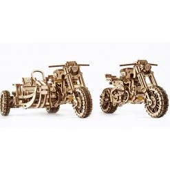 Ugears Mechanical Scrambler UGR-10 Motorbike & Sidecar Model Kit 37 Ugears Mechanical Scrambler UGR-10 Motorbike & Sidecar Model Kit