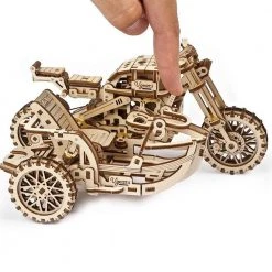 Ugears Mechanical Scrambler UGR-10 Motorbike & Sidecar Model Kit 28 Ugears Mechanical Scrambler UGR-10 Motorbike & Sidecar Model Kit