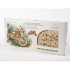 Ugears Mechanical Scrambler UGR-10 Motorbike & Sidecar Model Kit 22 Ugears Mechanical Scrambler UGR-10 Motorbike & Sidecar Model Kit