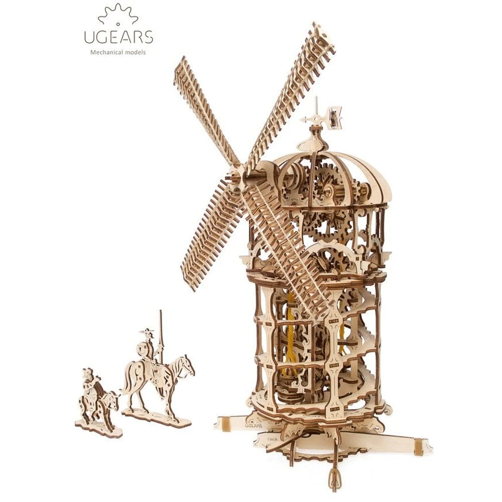 Man Cave Gifts Ugears Mechanical Tower Windmill Model Kit 7 Man Cave Gifts Ugears Mechanical Tower Windmill Model Kit