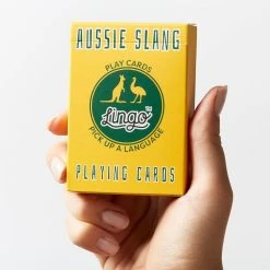 Curated Aussie Slang Playing Cards