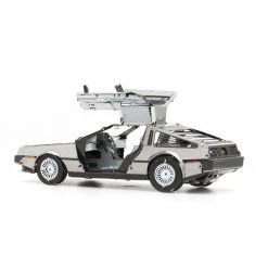 Divisible By Zero Man Cave Gifts DeLorean Model Kit | Metal Earth