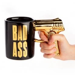Mdi BAD A$$ 3D Gun Handle Mug
