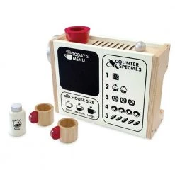 Artiwood Wooden Barista Coffee Machine Play Set Gifts For Boys 8 Artiwood Wooden Barista Coffee Machine Play Set Gifts For Boys