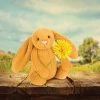 IsAlbi Jellycat Bashful Saffron Bunny | 2 Sizes! 1 IsAlbi Jellycat Bashful Saffron Bunny | 2 Sizes!