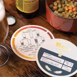 IsAlbi Beer Tasting Notes Coasters Beer Gifts