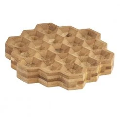 ISAlbi Beetanical Bamboo Trivet Gifts For Grandmas