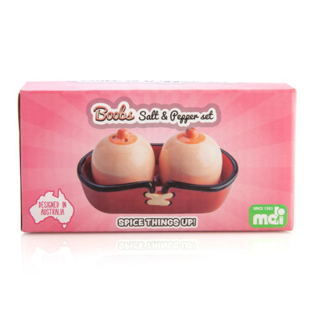Mdi Man Cave Gifts Boobs Salt & Pepper Shaker Set 9 Mdi Man Cave Gifts Boobs Salt & Pepper Shaker Set