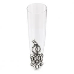 Royal Selangor Lewis Glass & Pewter Drinking Horn | British Museum