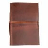 Indepal Office Gifts Brown Leather Traveller Journal