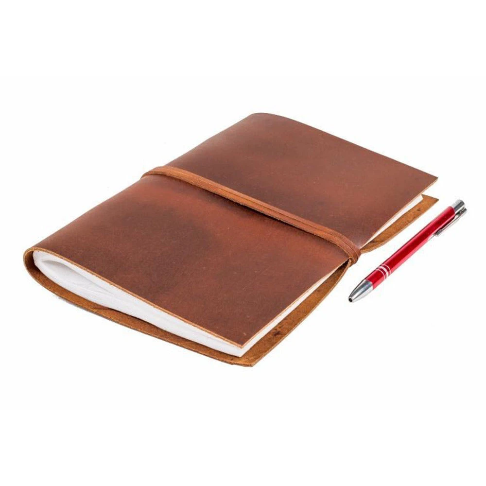 Indepal Office Gifts Brown Leather Traveller Journal 5 Indepal Office Gifts Brown Leather Traveller Journal