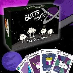 A & O Distribution Butts In Space Card Game Gifts For Boys