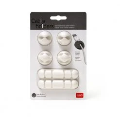 Paperie Gadgets For Him Cable Holders | Black Or White