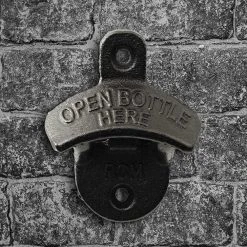 Sheldon & Hammond Wall Mounted Bottle Opener Beer Gifts