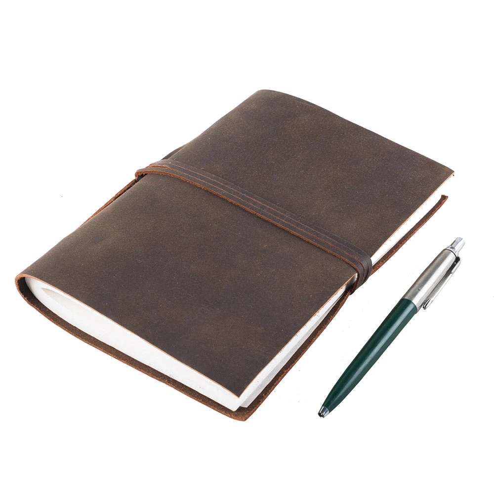 Indepal Office Gifts Brown Leather Traveller Journal 9 Indepal Office Gifts Brown Leather Traveller Journal