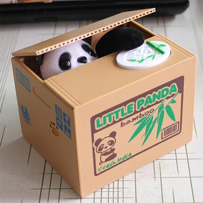 William Valentine Gifts For Girls Coin Stealing Panda Money Box 3 William Valentine Gifts For Girls Coin Stealing Panda Money Box