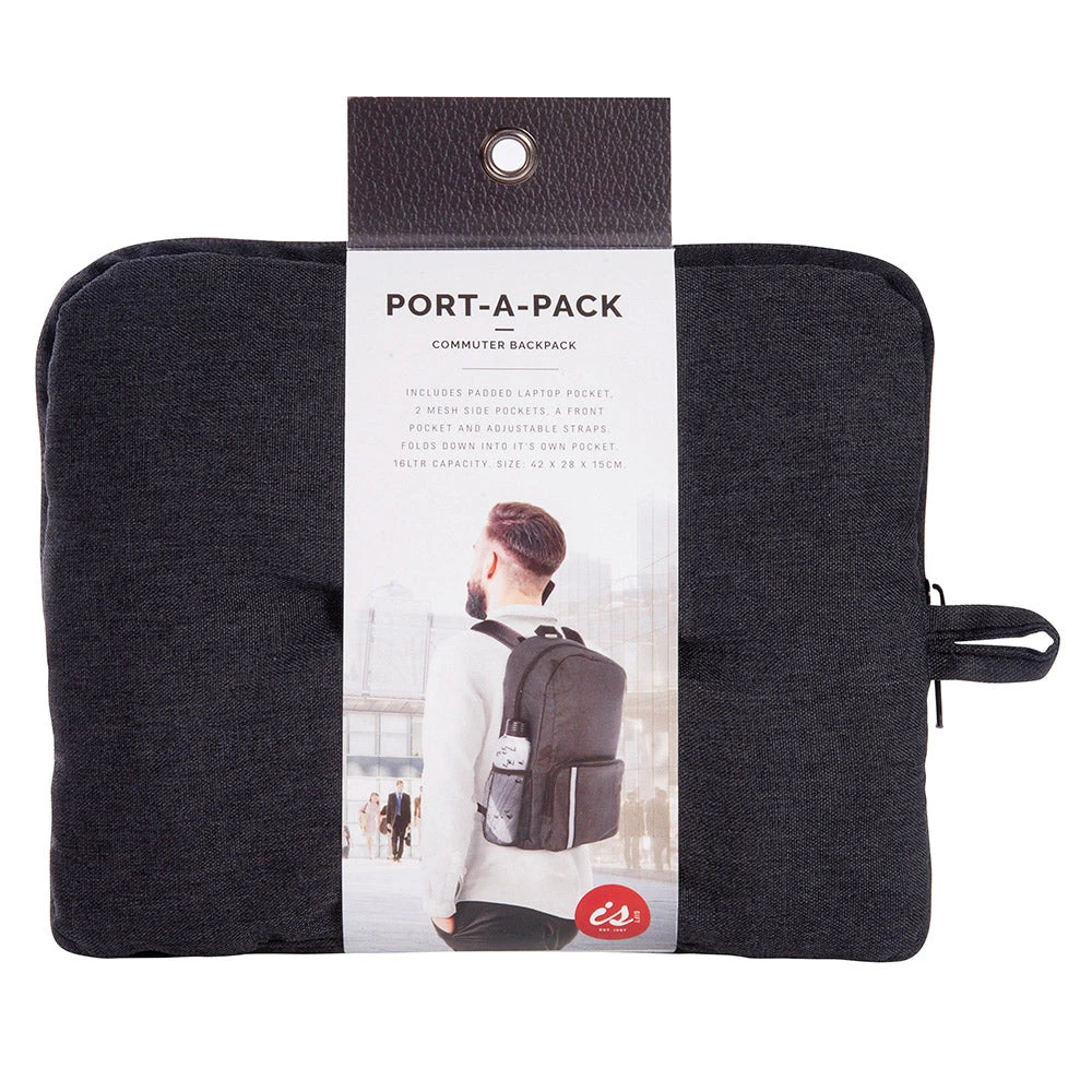 IsAlbi Port-A-Pack Commute Foldable Backpack 6 IsAlbi Port-A-Pack Commute Foldable Backpack