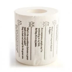 Mdi Crap Jokes Novelty Toilet Paper