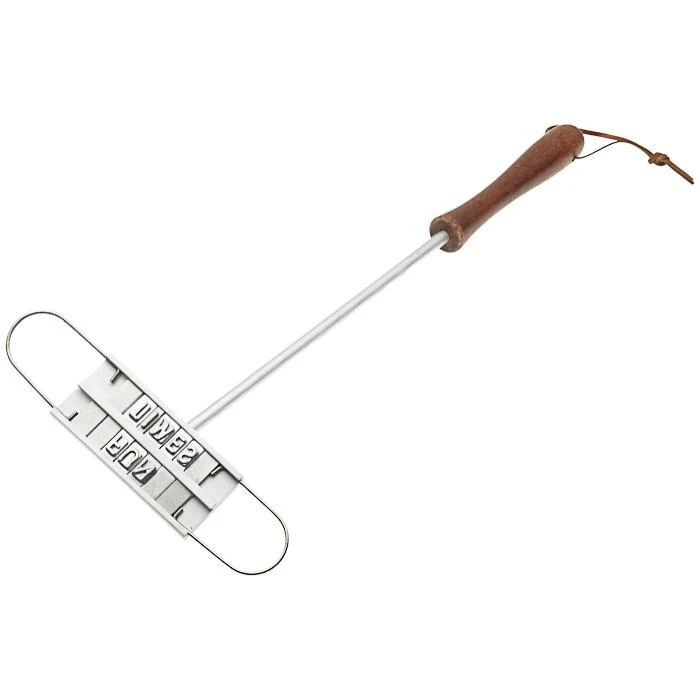 Mdi Custom BBQ Branding Iron - 52 Interchangeable Letters BBQ Gifts 8 Mdi Custom BBQ Branding Iron - 52 Interchangeable Letters BBQ Gifts