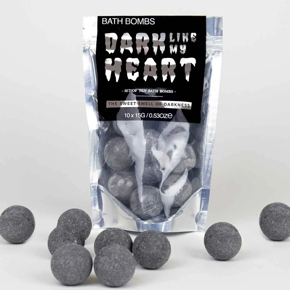 William Valentine Dark Like My Heart Bath Bombs 3 William Valentine Dark Like My Heart Bath Bombs