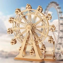 BubblesUp DIY Ferris Wheel Wooden Model Kit