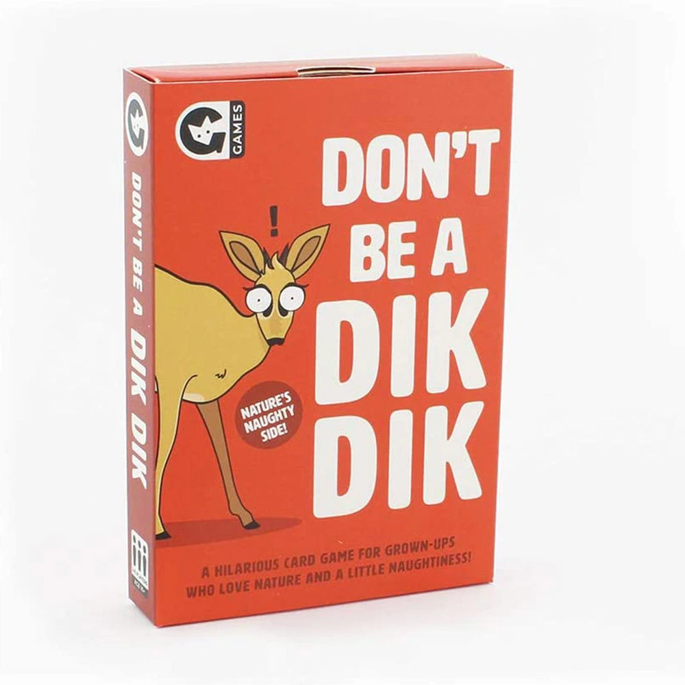 Curated Don't Be A Dik Dik Card Game Mens Novelty Gifts 5 Curated Don't Be A Dik Dik Card Game Mens Novelty Gifts