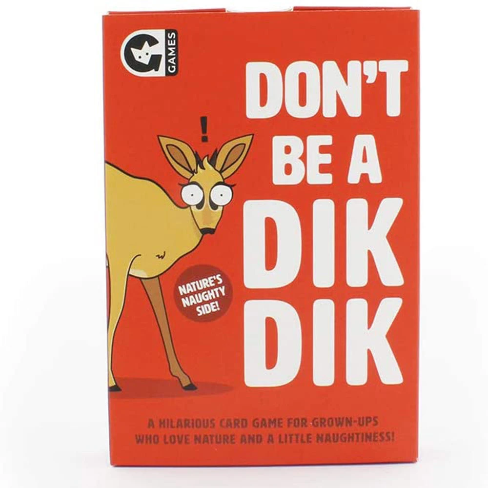 Curated Don't Be A Dik Dik Card Game Mens Novelty Gifts 6 Curated Don't Be A Dik Dik Card Game Mens Novelty Gifts