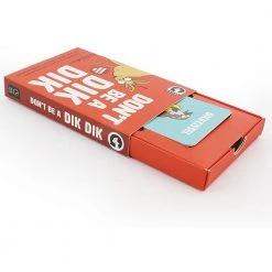 Curated Don't Be A Dik Dik Card Game Mens Novelty Gifts