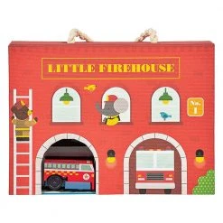 IsAlbi Firehouse Wind Up And Go Playset Gifts For Boys 8 IsAlbi Firehouse Wind Up And Go Playset Gifts For Boys