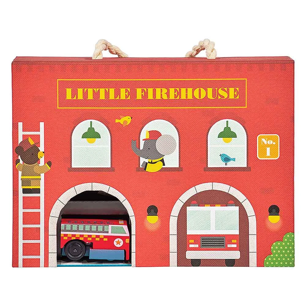 IsAlbi Firehouse Wind Up And Go Playset Gifts For Boys 5 IsAlbi Firehouse Wind Up And Go Playset Gifts For Boys