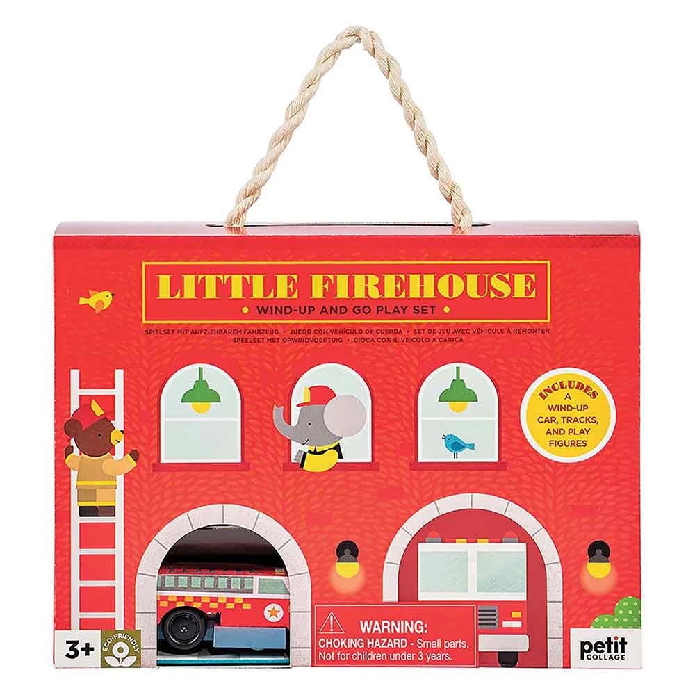 IsAlbi Firehouse Wind Up And Go Playset Gifts For Boys 4 IsAlbi Firehouse Wind Up And Go Playset Gifts For Boys