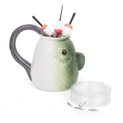 ThumbsUp! Mens Novelty Gifts Fishing Mug Gift Set 17 ThumbsUp! Mens Novelty Gifts Fishing Mug Gift Set
