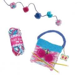 Modern Brands First Knitting Craft Set For Kids Gifts For Girls