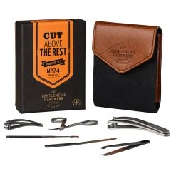 Designworks Collective Gentlemen's Hardware Manicure Set Bathroom