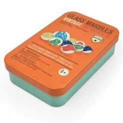 Paperie Glass Marbles In A Tin Travel Gifts