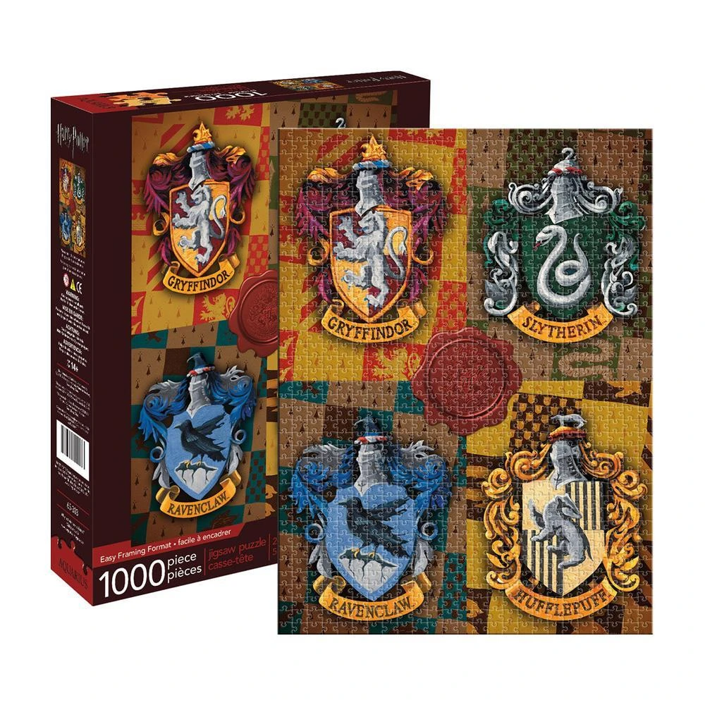 William Valentine Harry Potter Hogwarts Houses 1000pc Jigsaw Puzzle Gifts For Girls 4 William Valentine Harry Potter Hogwarts Houses 1000pc Jigsaw Puzzle Gifts For Girls