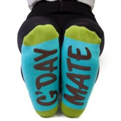 Mdi Hidden Message Kangaroo Socks