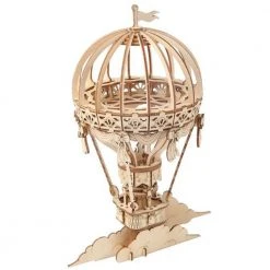 BubblesUp Hot Air Balloon Wooden Model Kit