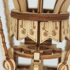 BubblesUp Hot Air Balloon Wooden Model Kit