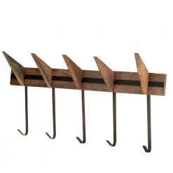 IsAlbi Homewares James Wall Mounted Coat & Hat Rack