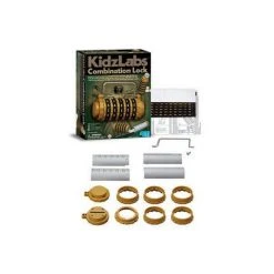 Johnco Science STEM Toys Build Your Own Combination Lock Kids Science Kit