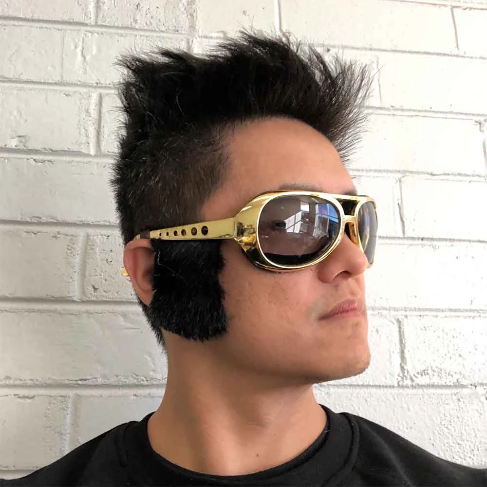 Sheldon & Hammond King Of Rock N Roll Onion Glasses 3 Sheldon & Hammond King Of Rock N Roll Onion Glasses