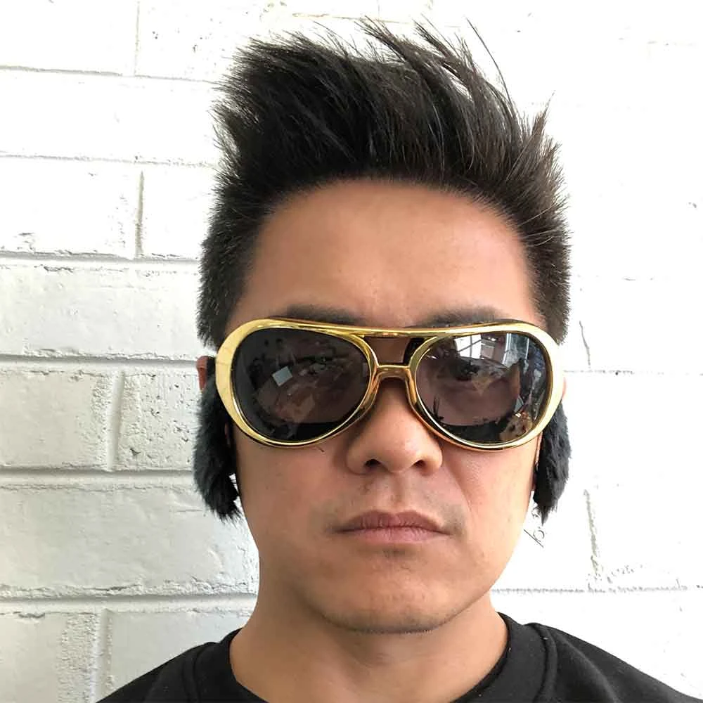 Sheldon & Hammond King Of Rock N Roll Onion Glasses 6 Sheldon & Hammond King Of Rock N Roll Onion Glasses